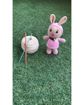 Dizzy The Bunny Crochet Doll